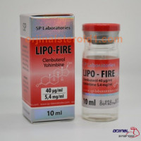 SP Labs Lipo-Fire 40mcg 10ml (Sıvı Clenbuterol)